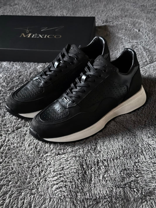 Milán - atanado/nobuk negro.